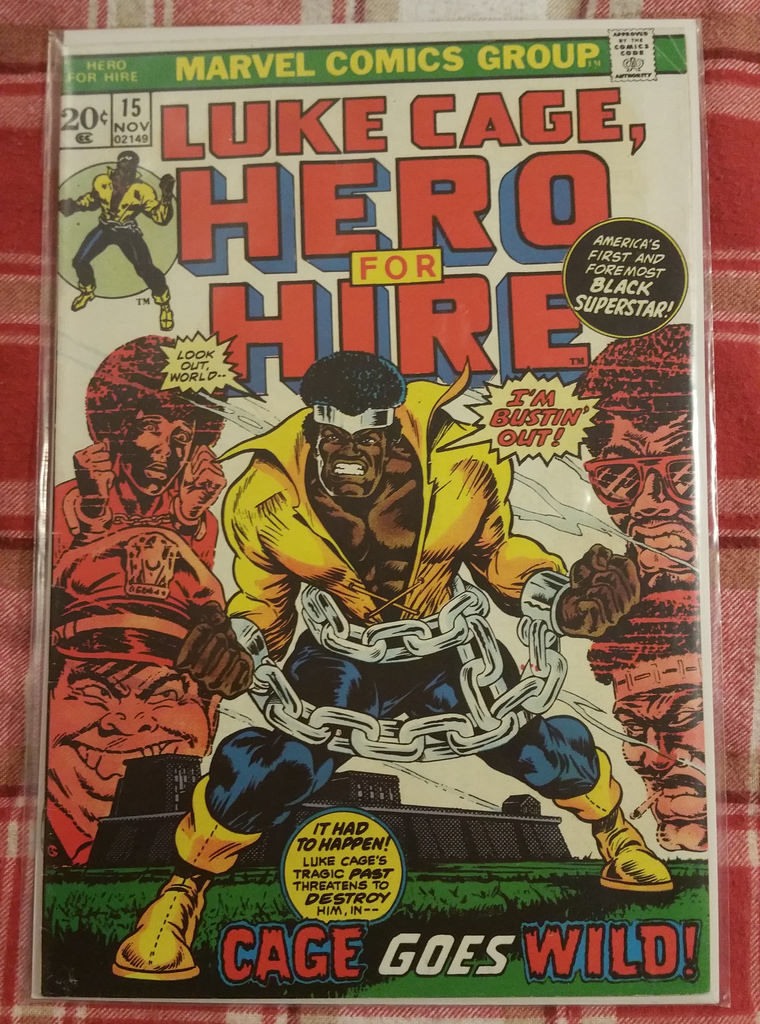 Luke Cage hero comic